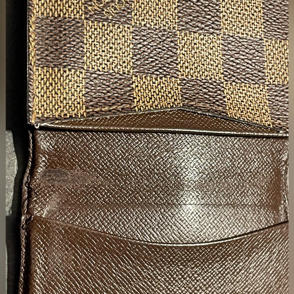 Authentic LOUIS VUITTON Card Wallet Damier Ebene - Picture 9 of 14